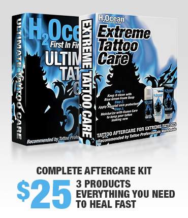 Tattoo Aftercare Pain Relief - H2Ocean®